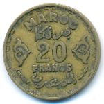 Марокко, 20 франков (1951 г.)