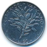 Vatican City, 50 lire, 1973