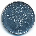 Vatican City, 50 lire, 1973