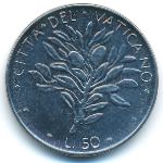 Vatican City, 50 lire, 1973