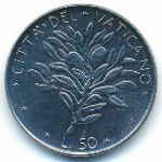Vatican City, 50 lire, 1973