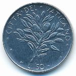 Vatican City, 50 lire, 1974