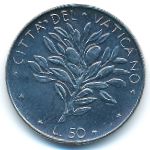 Vatican City, 50 lire, 1974