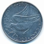 Ватикан, 100 лир (1976 г.)