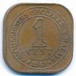 Малайя, 1 цент (1943 г.)