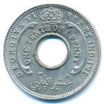 British West Africa, 1/10 penny, 1938