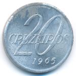 Бразилия, 20 крузейро (1965 г.)