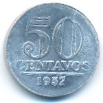 Бразилия, 50 сентаво (1957 г.)