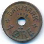 Дания, 1 эре (1938 г.)