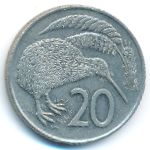 Новая Зеландия, 20 центов (1979 г.)