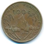 Французская Полинезия, 100 франков (1995–2005 г.)