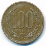 Chile, 100 pesos, 1996