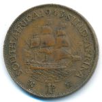 ЮАР, 1 пенни (1943 г.)