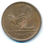 Ireland, 1 penny, 1965