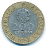 Португалия, 200 эскудо (1992 г.)