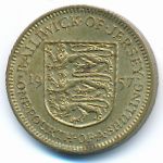 Джерси, 1/4 шиллинга (1957 г.)