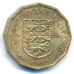 Джерси, 1/4 шиллинга (1966 г.)