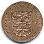 Джерси, 1/12 шиллинга (1964 г.)