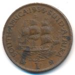 ЮАР, 1 пенни (1936 г.)