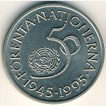 Sweden, 5 kronor, 1995