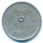 Turkey, 5 para, 1911