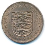 Джерси, 1/12 шиллинга (1966 г.)