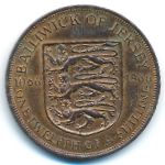 Джерси, 1/12 шиллинга (1966 г.)