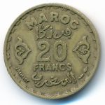 Марокко, 20 франков (1951 г.)