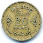 Марокко, 20 франков (1951 г.)