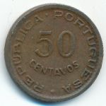Angola, 50 centavos, 1954