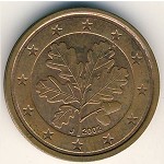 Germany, 2 euro cent, 2002–2020