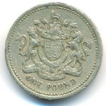 Великобритания, 1 фунт (1983 г.)