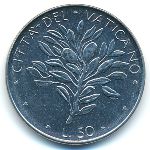 Vatican City, 50 lire, 1973