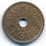 Дания, 1 эре (1939 г.)