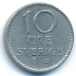 Sweden, 10 ore, 1969