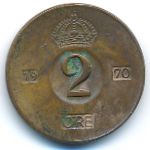 Швеция, 2 эре (1970 г.)