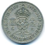 Великобритания, 2 шиллинга (1948 г.)