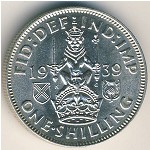 Великобритания, 1 шиллинг (1937–1946 г.)