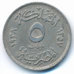 Египет, 5 милльем (1938 г.)