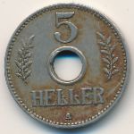 Немецкая Африка, 5 геллеров (1913–1914 г.)