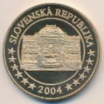Словакия., 5 евро (2004 г.)