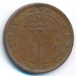 Цейлон, 1 цент (1870–1892 г.)