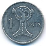 Латвия, 1 лат (2007 г.)