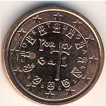 Portugal, 2 euro cent, 2002–2014