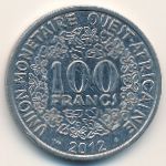 Западная Африка, 100 франков (2012–2019 г.)