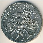 Alderney, 5 pounds, 1996