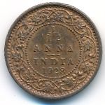 British West Indies, 1/12 anna, 1928