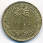 Британская Западная Африка, 2 шиллинга (1938–1947 г.)