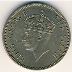 Jamaica, 1/2 penny, 1950–1952