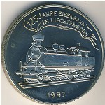 Liechtenstein., 5 euro, 1997